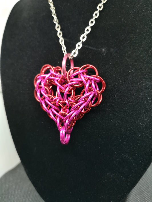 Large Chainmail Heart