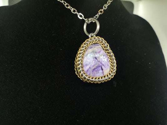 Charoite Pendant